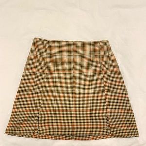 super cute plaid/checkered sky and sparrow skirt size small